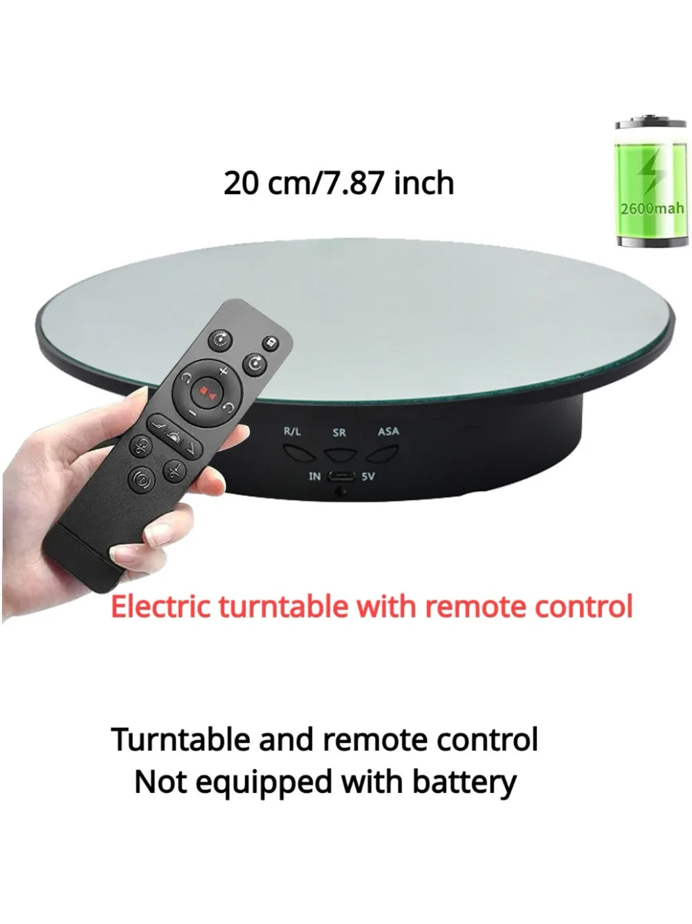 Electric Rotating Jewelry Display Stand