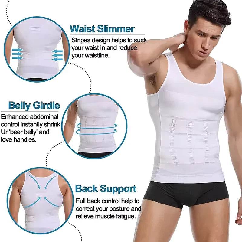 Mens Compression Workout Vest